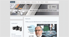 Desktop Screenshot of m-u-s.de